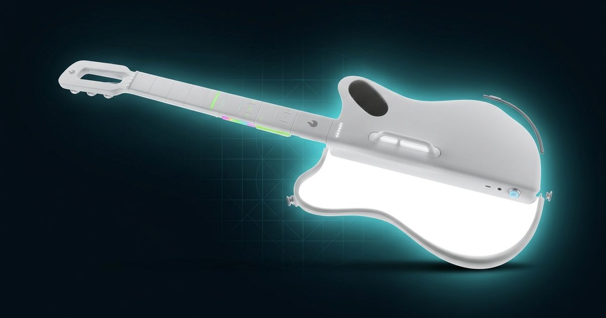 LAVA GENIE stringless smart guitar